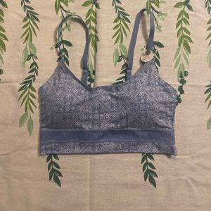 NWT lucky brand sports bra paisley